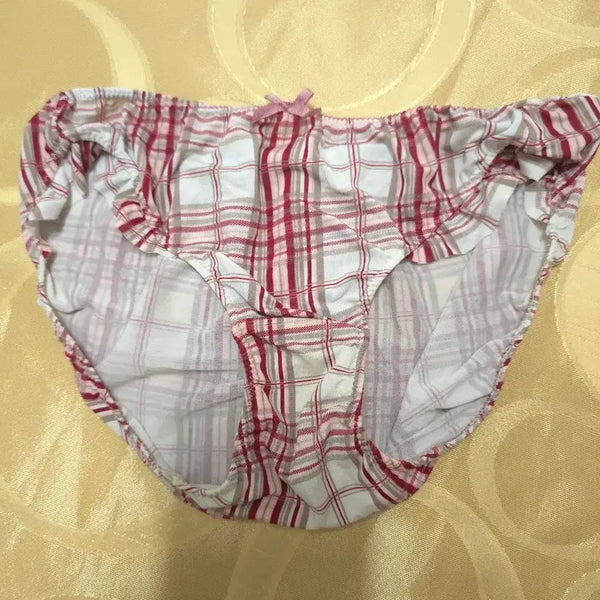[BUNJANG] Checkered Pattern Underwear / 체크무늬 팬티