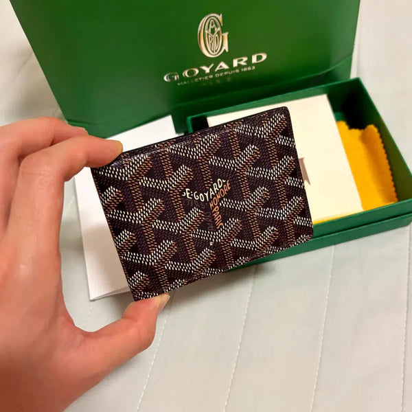 [BUNJANG] Goyard Saint Pierre Card Holder Black / [풀구성품]고야드 인서트 카드지갑 블랙