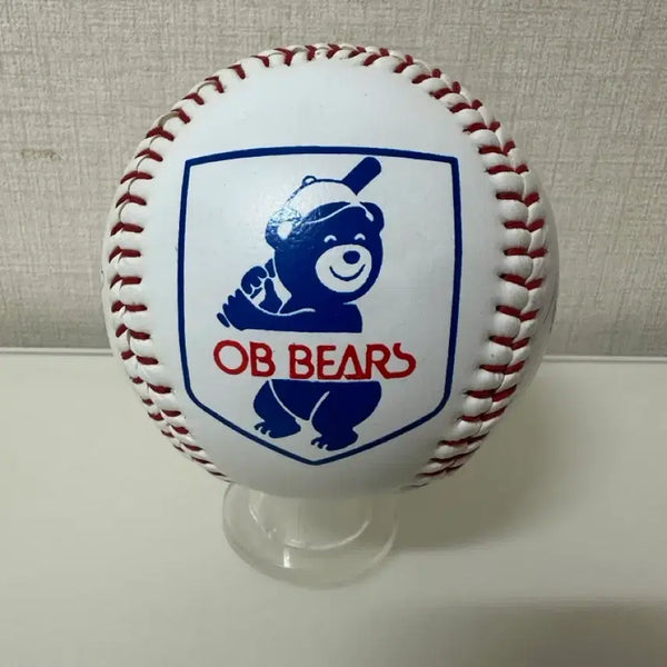 [BUNJANG] Doosan Bears Logo Baseball (Medium) / 오비베어스 로고볼 (중형구)