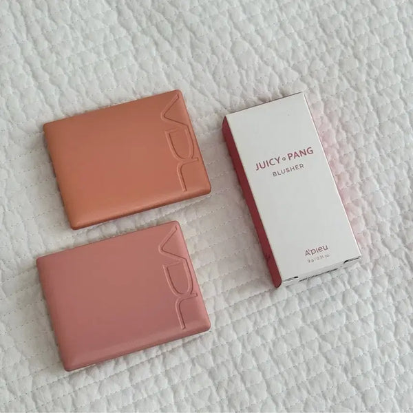 [BUNJANG] VDL Cheek Stain Blusher Bouncing Peach & Misty Apricot, A'pieu Juicy Pang Water Blusher My Heart Guava Bundle / vdl 치크스테인 블러셔 바운싱피치&미스티 애프리콧, 어퓨 과즙팡 워터블러셔 내마음을구아바