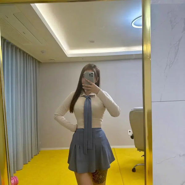 [BUNJANG] Neat School Uniform Style Outfit / 단정한 교복 느낌