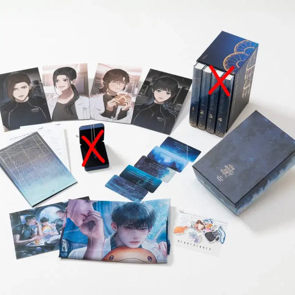 [BUNJANG] Dark Sea Lantern Set (Excluding Necklace) Bundle Set / 어바등 어두운 바다의 등불이 되어 양장본 세트 굿즈 일괄 판매 (목걸이 제외)