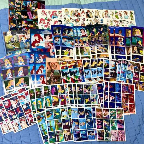 [BUNJANG] Disney Princesses Anime Stickers (Inse) - Mixed Set / 애니인스 디즈니 공주 인믹 디즈니 인스 캐릭터인스