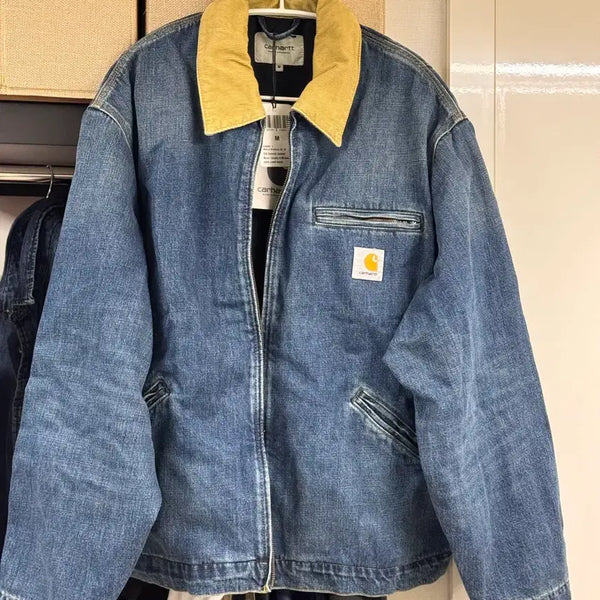 [BUNJANG] Carhartt WIP OG Detroit Jacket Denim Size M / 칼하트 WIP og 디트로이트 자켓 데님 M 새제품 팝니다.