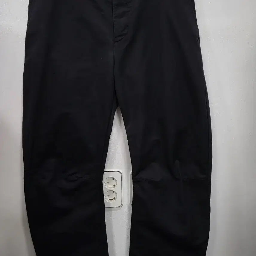 [BUNJANG] Bottega Veneta Black Cotton Pants / 보테가 베네타 블랙 코튼 팬츠/슬랙스 (IT 48 / 32~33인치)