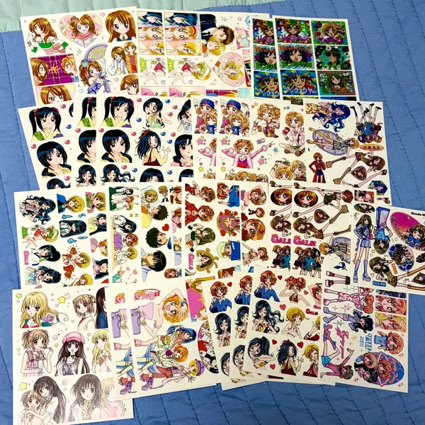 [BUNJANG] Super Gals Anime Stickers - Mixed Pack / 애니인스 슈퍼갤즈 인믹