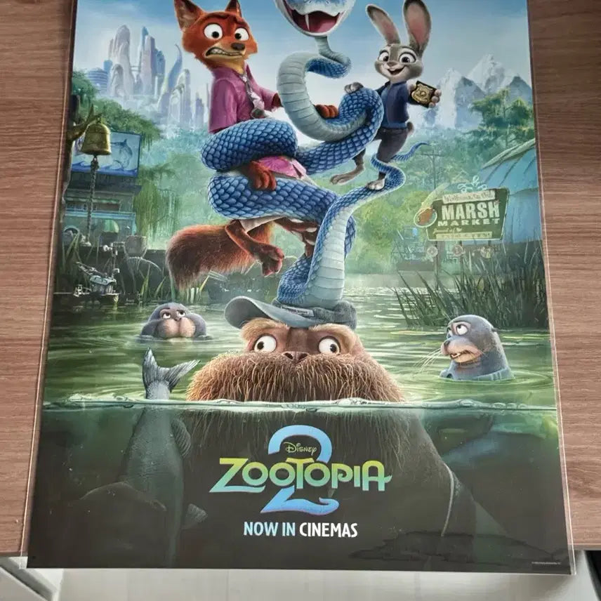 [BUNJANG] Zootopia 2 Movie Poster / 주토피아2 포스터