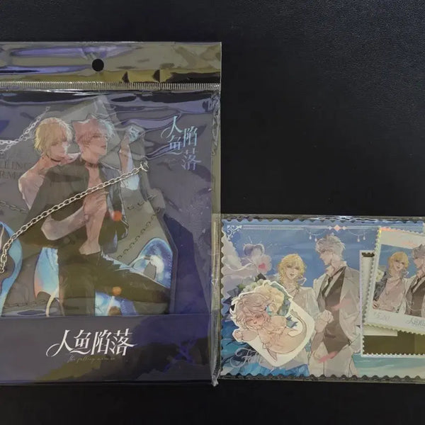 [BUNJANG] Mermaid's Fall Acrylic Postcard Bundle Set (Official) / [정품]중국 인어함락 아크릴 스탠드 엽서 미개봉 일괄