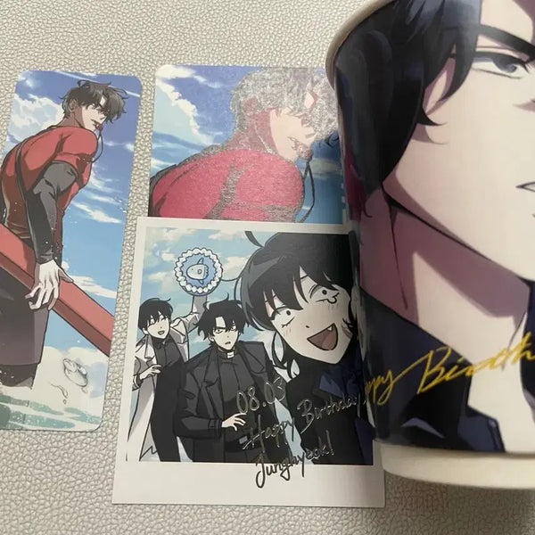 [BUNJANG] Omniscient Reader's Viewpoint Cafe Yoo Joonghyuk Mandu Special Coaster / 전독시 카페 유중혁 입장특전 만두특전 코스터
