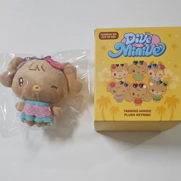 [BUNJANG] IVE Rei MINIVE Pop-up Tanning Keychain Doll (Sealed) / 아이브 레이 미니브 팝업 태닝 키링 인형 판매 나오리 잠실 원영유진레이리즈이서가을엠디MD