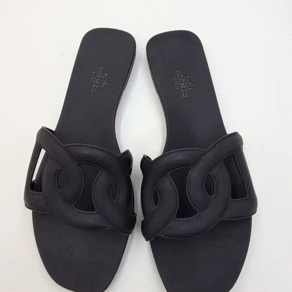 [BUNJANG] Hermes Black Sandals / 에르메스 샌들 블랙