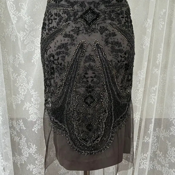 [BUNJANG] Gucci 2005 Archive Embroidered Skirt / 38) 구찌 2005 아카이브 자수 스커트