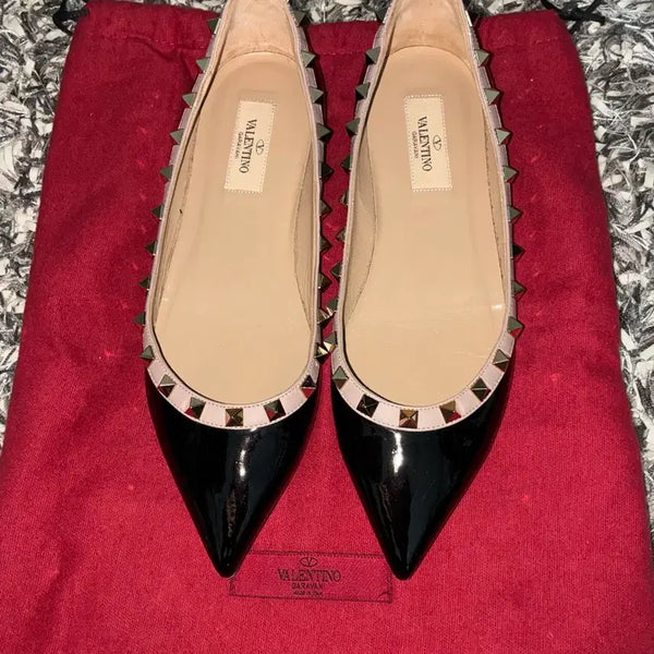 [BUNJANG] Valentino Studded Flats / 발렌티노 스터드 플랫 37