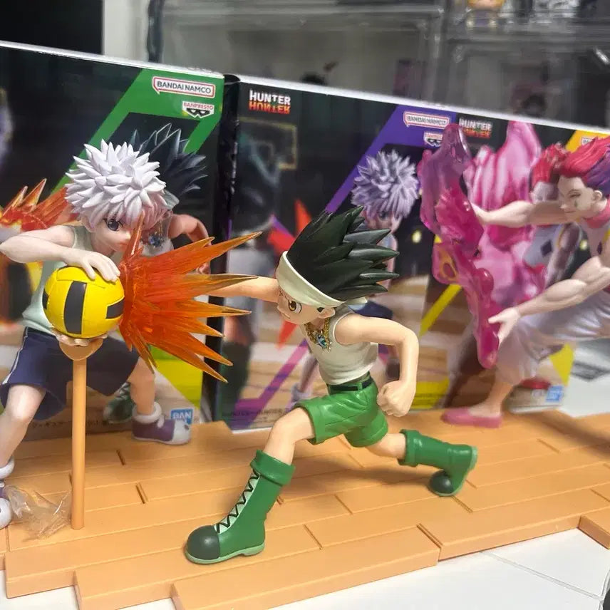 [BUNJANG] Hunter x Hunter Gon, Killua, Hisoka Figure Bundle Set / 헌터헌터 곤 키르아 히소카 피규어 일괄