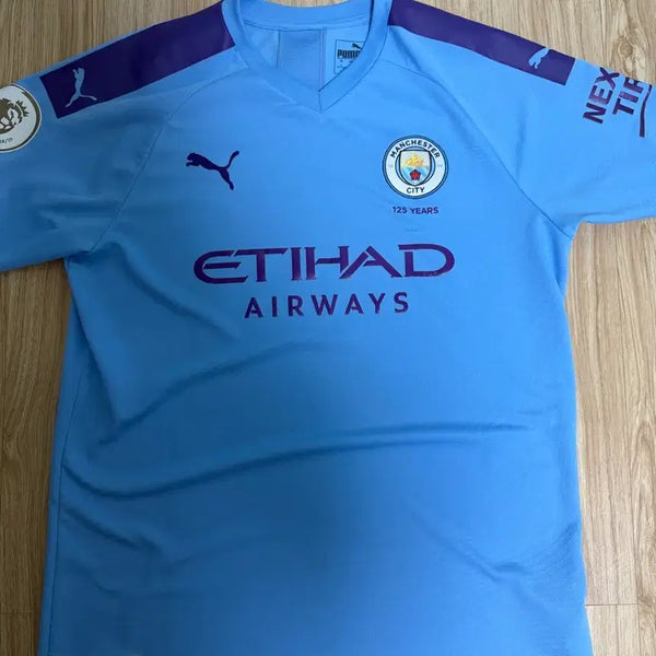 [BUNJANG] Manchester City 19-20 David Silva 125th Anniversary Jersey - Size L / 맨시티 19-20 다비드 실바 L 125주년 유니폼