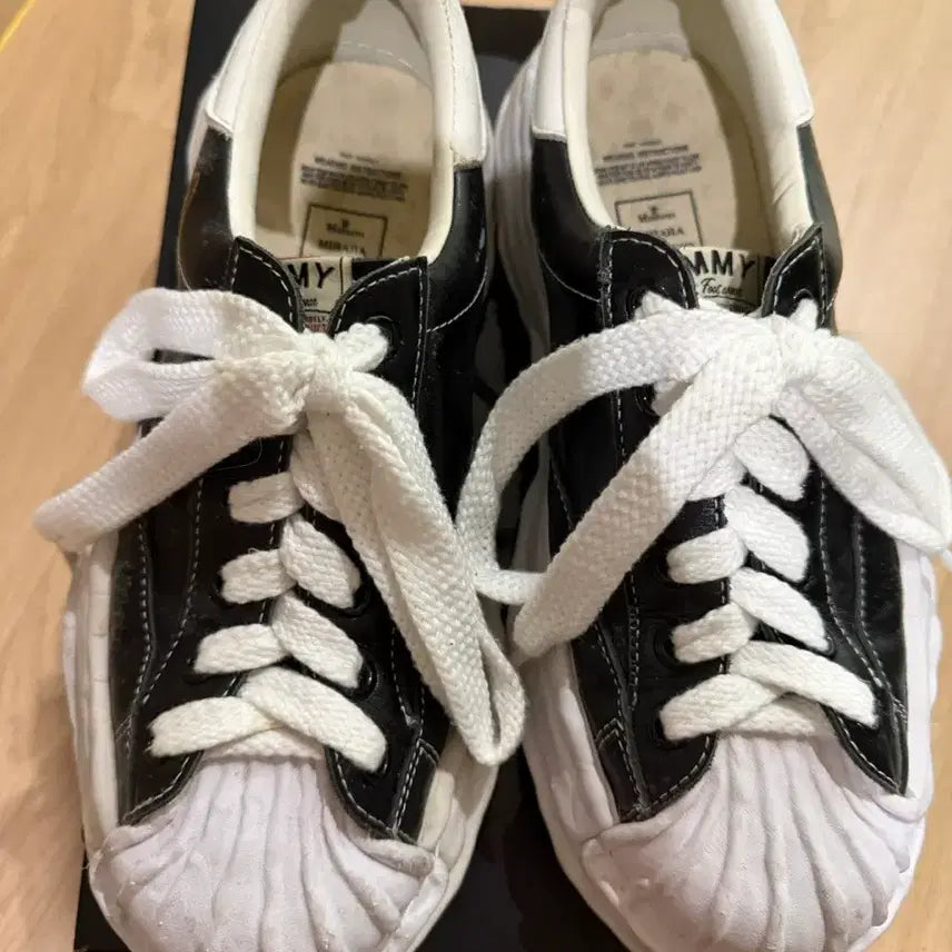 [BUNJANG] Mihara Yasuhiro Blakey White Laces Size 43 / 미하라 야스히로 블레이키 흰끈 43사이즈