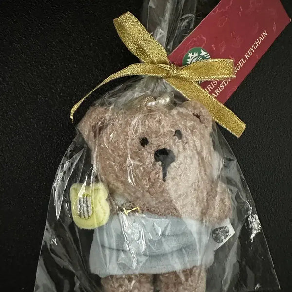 [BUNJANG] Starbucks Christmas Angel Bearista Keyring / 스타벅스 크리스마스 엔젤 베어리스타 키링