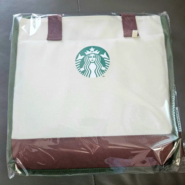 [BUNJANG] Starbucks x Woori Card Siren Beige Cooler Bag / 스타벅스 우리카드 콜라보 사이렌베이지 쿨링백 판매합니다
