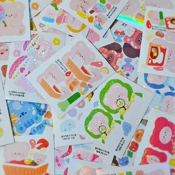 [BUNJANG] Melly Factory Random Mini Seal Sticker Set / 멜리팩토리 랜덤 미니 씰스티커 판매