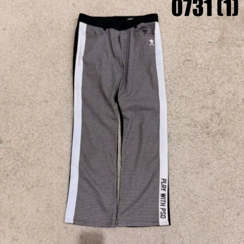 [BUNJANG] PASSARDI Check Side-line Pants / PASSARDI 체크 사이드라인 팬츠