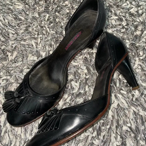 [BUNJANG] Giorgio Armani Black Heels 36.5 / 아르마니 힐 블랙 36.5