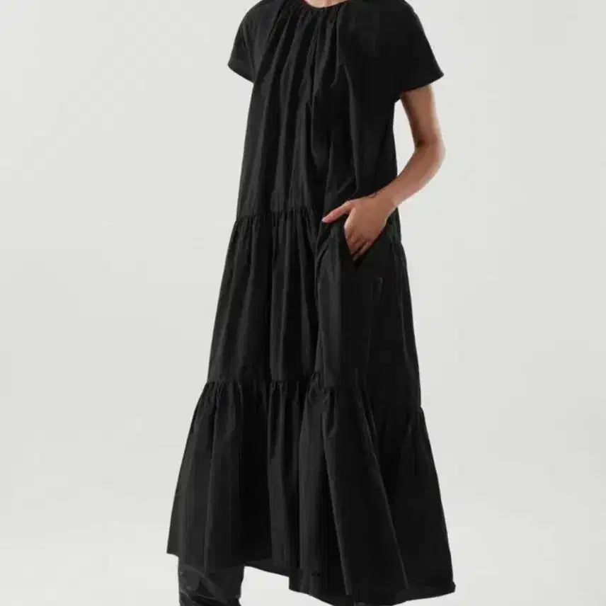 [BUNJANG] COS Tiered Maxi Dress / Cos 코스 오버핏 티어드 맥시 드레스 롱 원피스 66