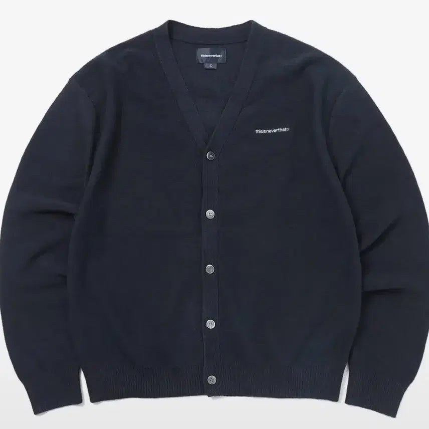 [BUNJANG] thisisneverthat Cardigan Navy / 디스이즈네버댓 가디건 네이비
