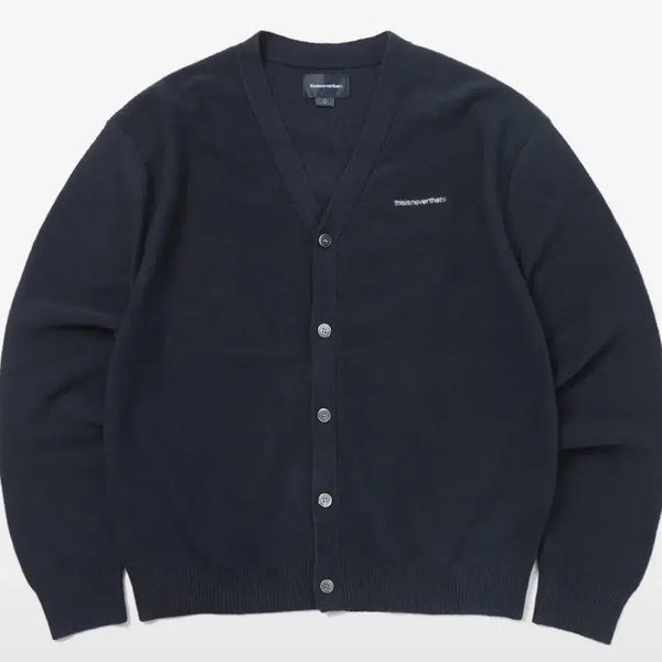 [BUNJANG] thisisneverthat Cardigan Navy / 디스이즈네버댓 가디건 네이비
