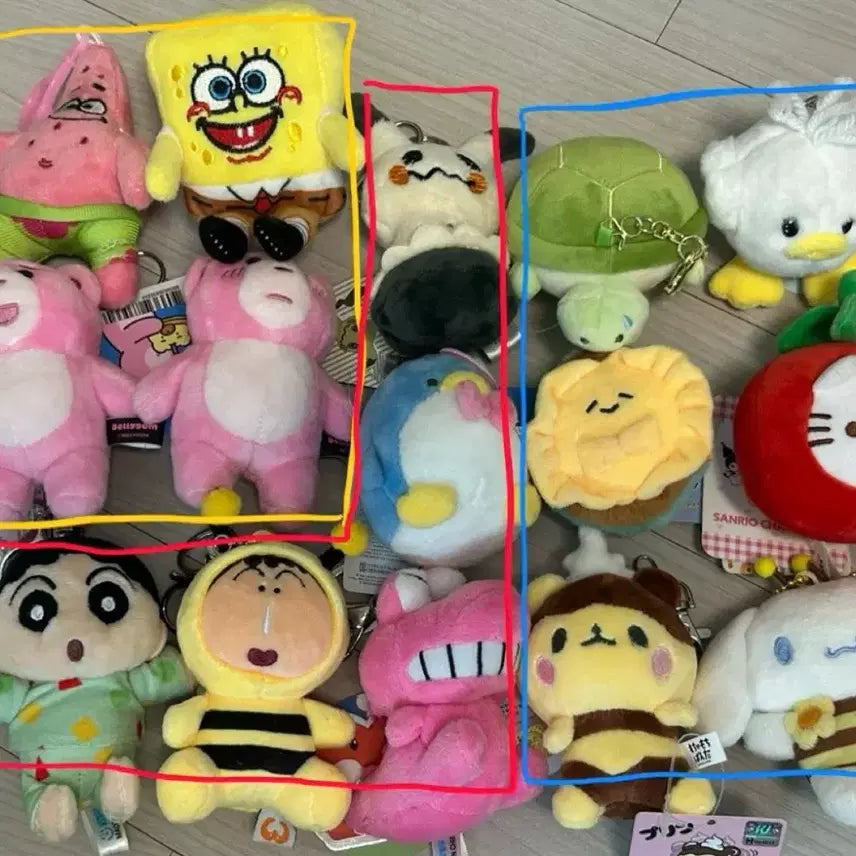 [BUNJANG] Doll Keychain Set / 인형키링 개별구매 가능