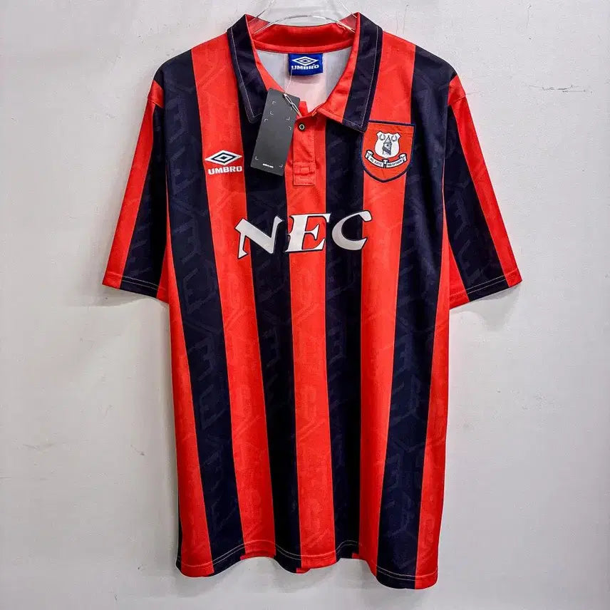 [BUNJANG] Umbro Everton Short Sleeve Jersey Uniform (Korean L) / 엄브로 에버튼 반팔 져지 유니폼 (국내 L) AF643