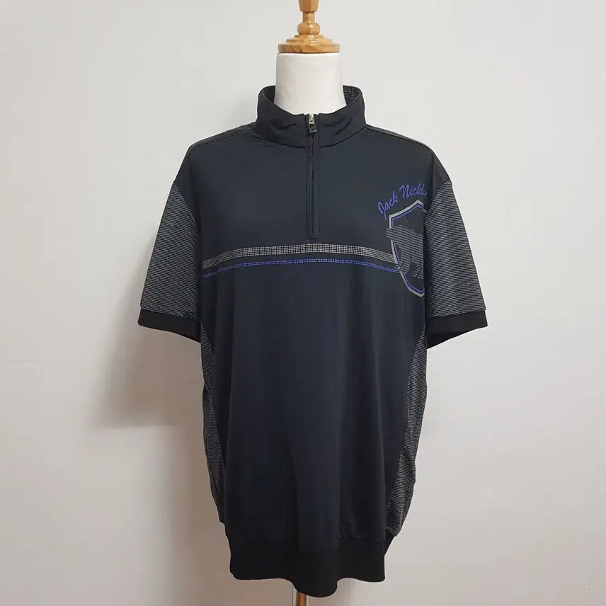 [BUNJANG] Jack Nicklaus Men's Half-Zip T-Shirt Size 105 / 6507/잭니클라우스 남 105사이즈 반집업티셔츠/내옷방