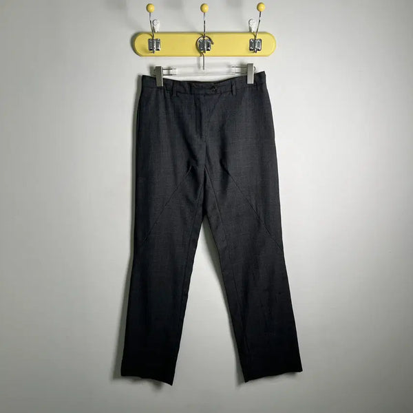 [BUNJANG] Maison Martin Margiela 00s Diagonal Cutout Slacks Size 40 / 00s 메종 마틴 마르지엘라 사선 절개 슬랙스 40