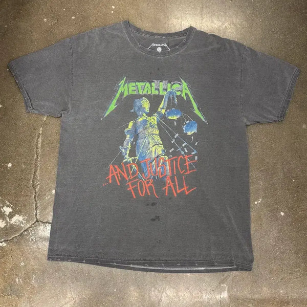 [BUNJANG] Vintage Metallica Band T-Shirt / 미국빈티지 메탈리카 밴드 반팔 티셔츠
