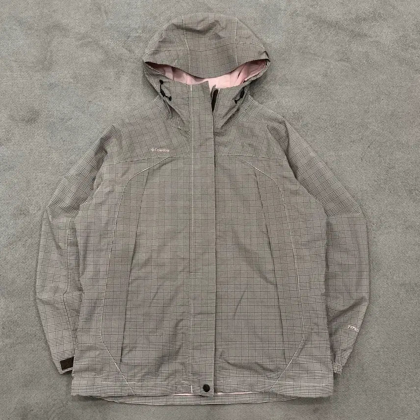 [BUNJANG] Columbia Titanium Check Two-Way Windbreaker Jacket Pink / L 컬럼비아 티타늄 체크 투웨이 핑크 바람막이 자켓ㄷ