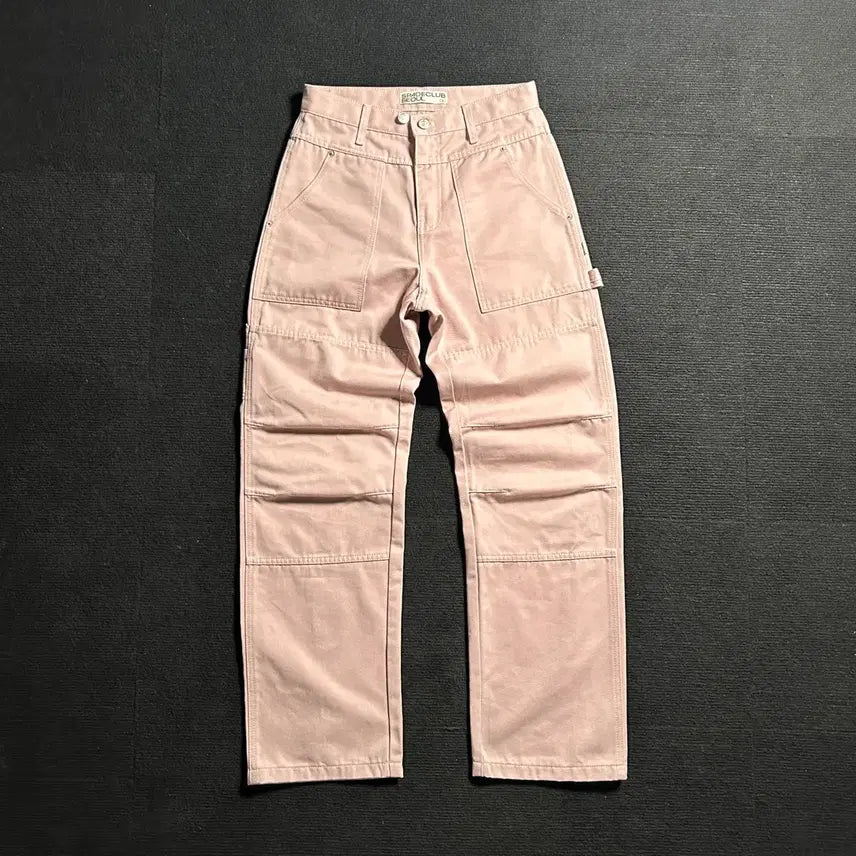 [BUNJANG]  Spade Club Seoul Pink Work Pants / 스페이드클럽 서울 핑크 워크팬츠