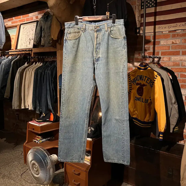 [BUNJANG] 1990s USA Vintage Levi's 501 Denim Jeans / 90s USA 빈티지 리바이스 501 데님 팬츠