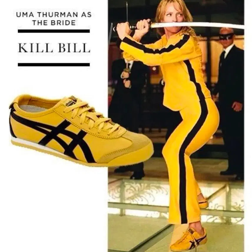 [BUNJANG] Onitsuka Tiger Mexico 66 Signature Color Yellow Black / 오니츠카 타이거 멕시코 66 시그니처 컬러 옐로우 블랙 275