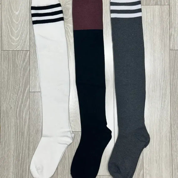 [BUNJANG] Knee High Socks / 니삭스