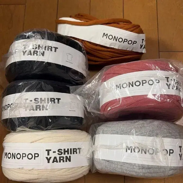 [BUNJANG] T-Shirt Yarn Set (5 Colors) / 티셔츠 원사 5종