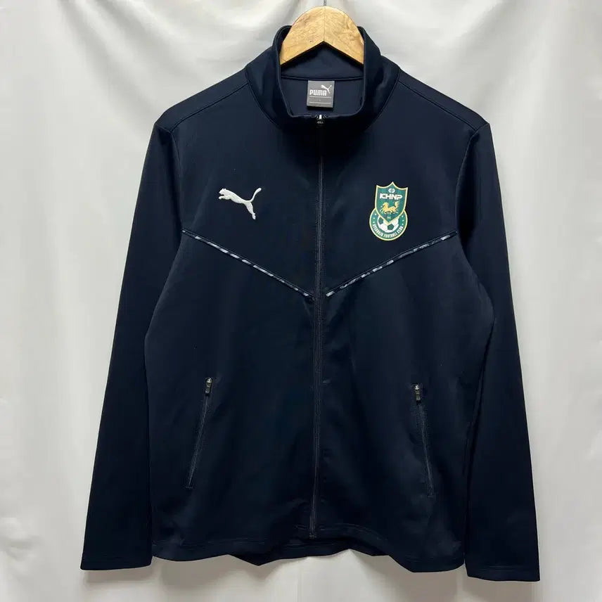 [BUNJANG] Puma Gyeongju KHNP K3 Training Navy Zip-Up Jersey Jacket (L) / [정품/L] 푸마 경주한수원 K3 트레이닝 네이비 집업 져지 자켓