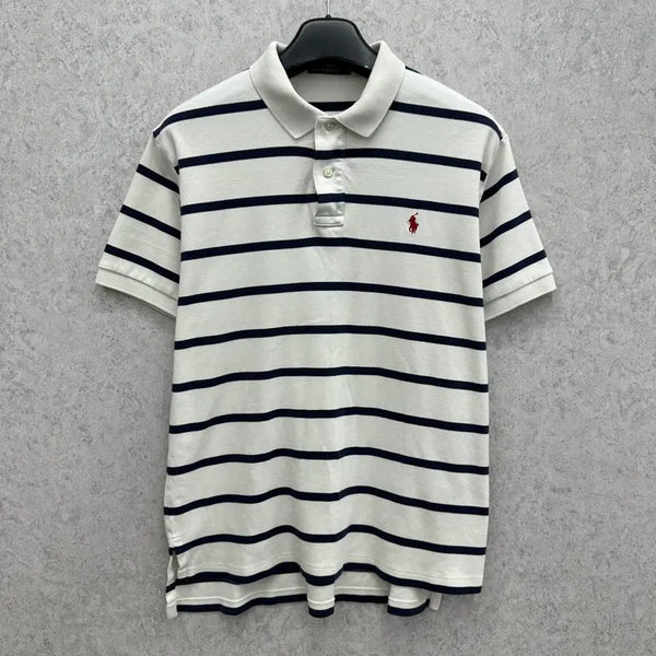 [BUNJANG] Polo Ralph Lauren Men's Short Sleeve Polo Shirt Size 100 (L) / 100 폴로 랄프로렌 남자 반팔 카라티