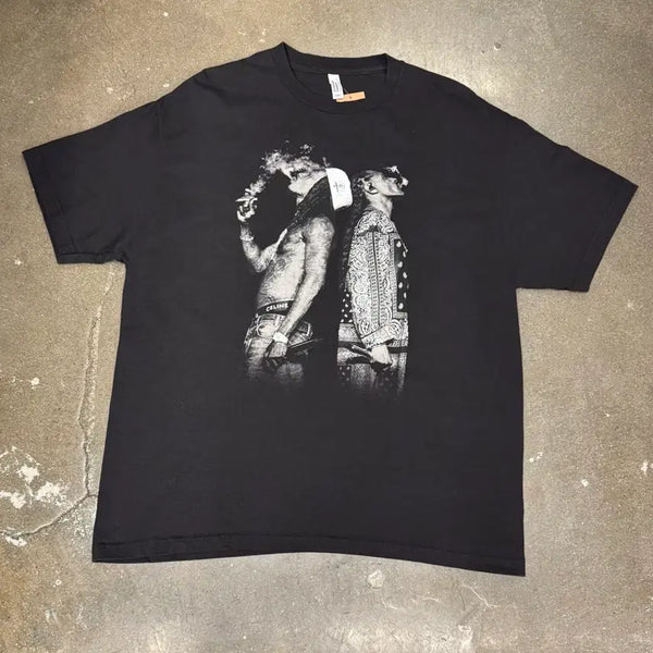 [BUNJANG] American Apparel Band Printing T-Shirt / 미국빈티지 아메리칸 어패럴 밴드 프린팅 반팔 티셔츠