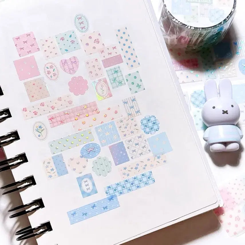 [BUNJANG] Jeje Universe Flower Garden Kiss Cut Sticker Set / 다꾸) 제제 유니버스 플라워 가든 조각 키스컷띵 판매
