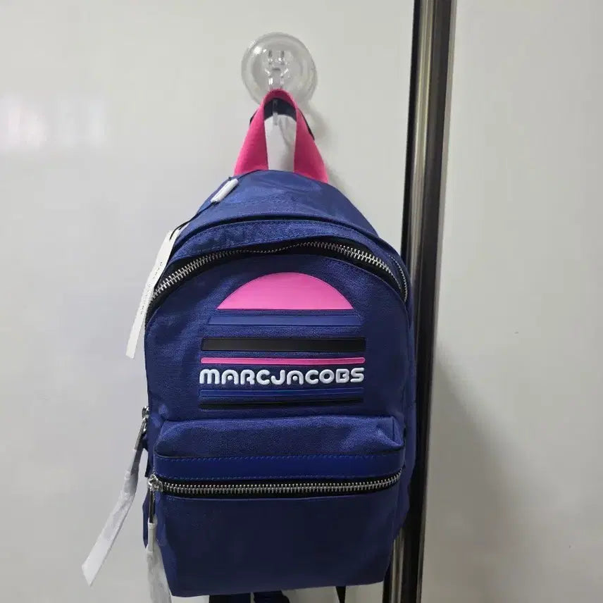 [BUNJANG] Marc Jacobs Backpack Navy Pink / (새상품)마크제이콥스 백팩 네이비 핑크