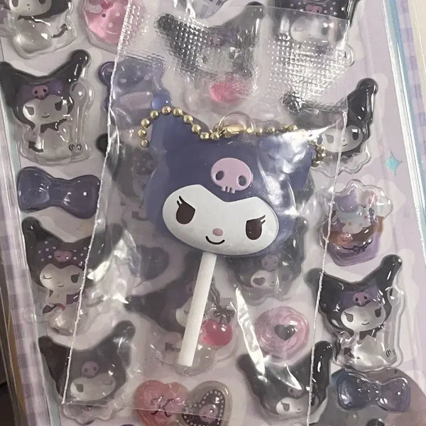 [BUNJANG] Sanrio Characters Colorful Candy Gacha Kuromi for Usahana / 산리오 캐릭터즈 컬러풀 캔디 가챠 쿠로미 우사하나 교환