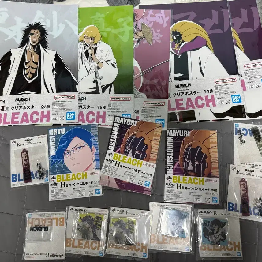 [BUNJANG] Bleach Ichiban Kuji Last One & Sub-Prizes Bundle Set (16 Items) / 블리치 제일복권 하위상 16개 일괄