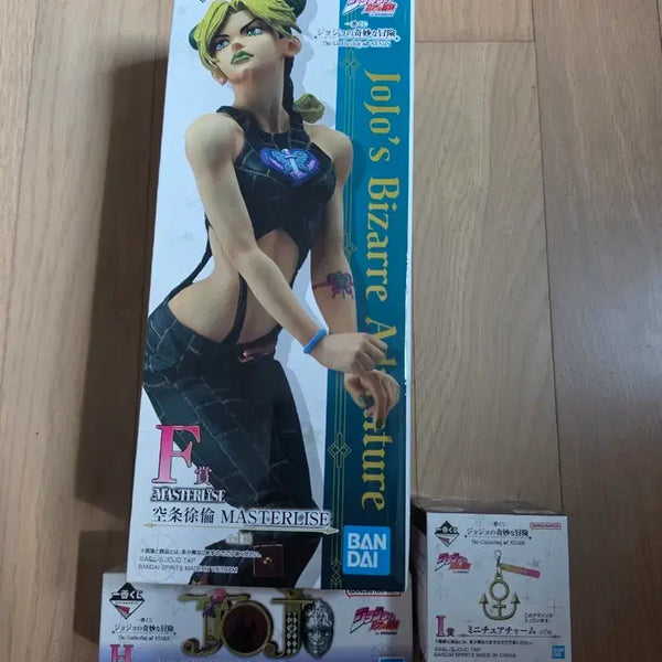 [BUNJANG] JoJo's Bizarre Adventure Stone Ocean Jolyne Cujoh Figure (Sealed) + H Prize Logo + I Prize / 죠죠 게더링스타즈 죠린 미개봉 + H상 로고 + I상