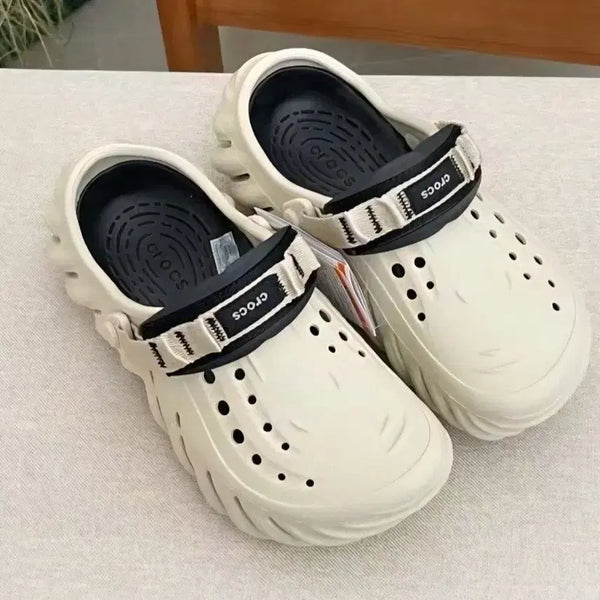 [BUNJANG] Crocs Echo Clog M9/W11 Grey 270mm / (택배포함)새상품 크록스에코클로그M9W11  그레이270mm