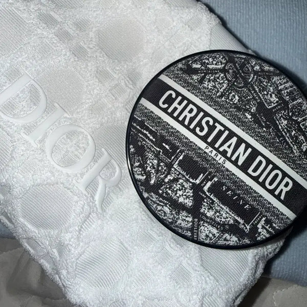 [BUNJANG] Dior Oblique Cushion Case & Pouch Set / 디올 오블리크 쿠션 케이스+디올 파우치
