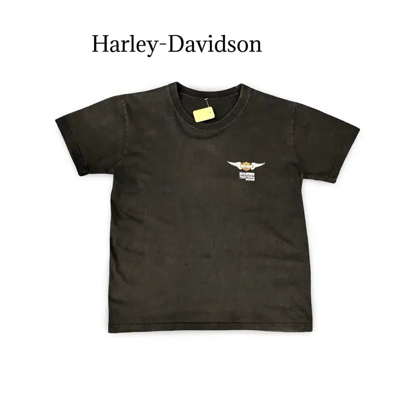 [BUNJANG] Harley-Davidson Sun Fading Custom Short Sleeve T-Shirt / (90) 할리데이비슨 썬페이딩 커스텀 반팔